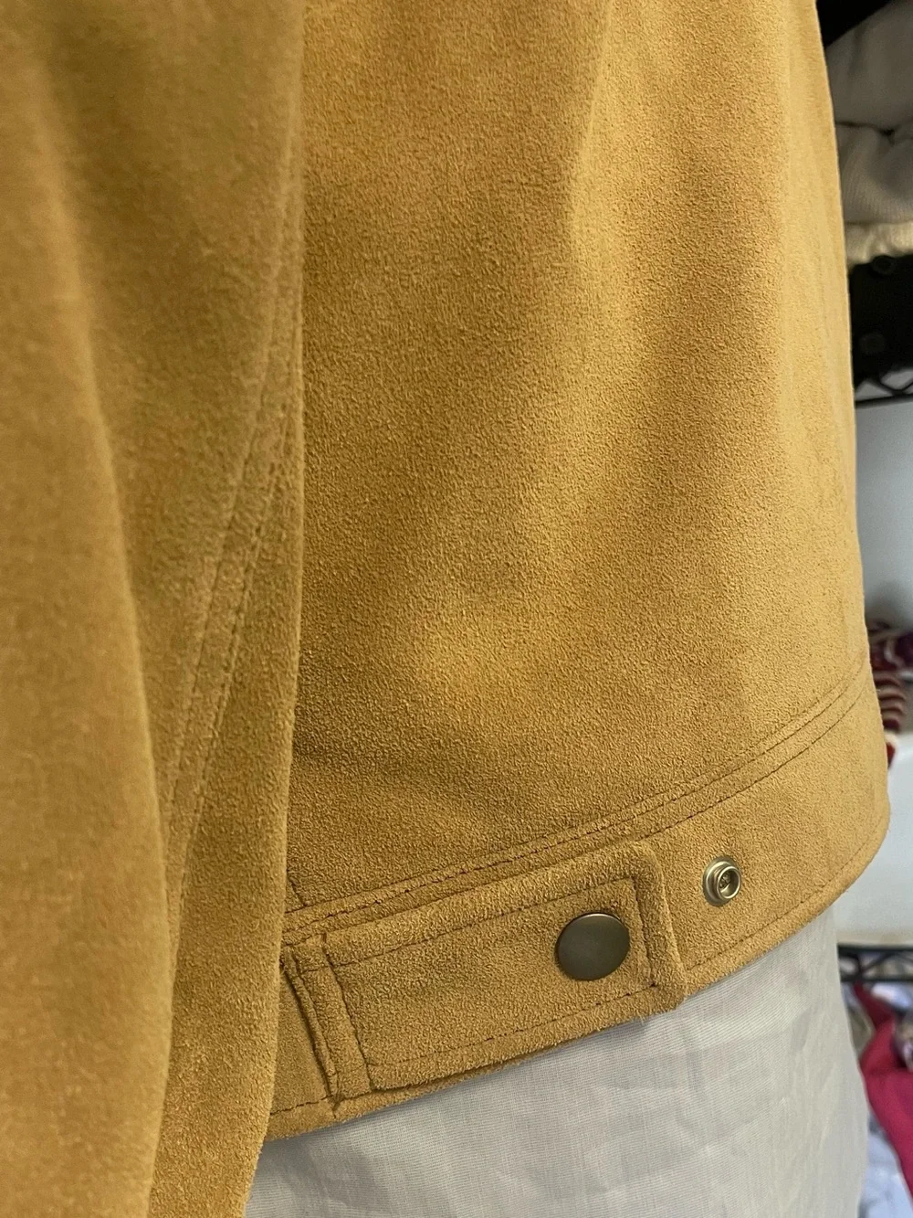 J.‎ CREW Limited-edition Wallace & Barnes work jacket in Italian suede M $798